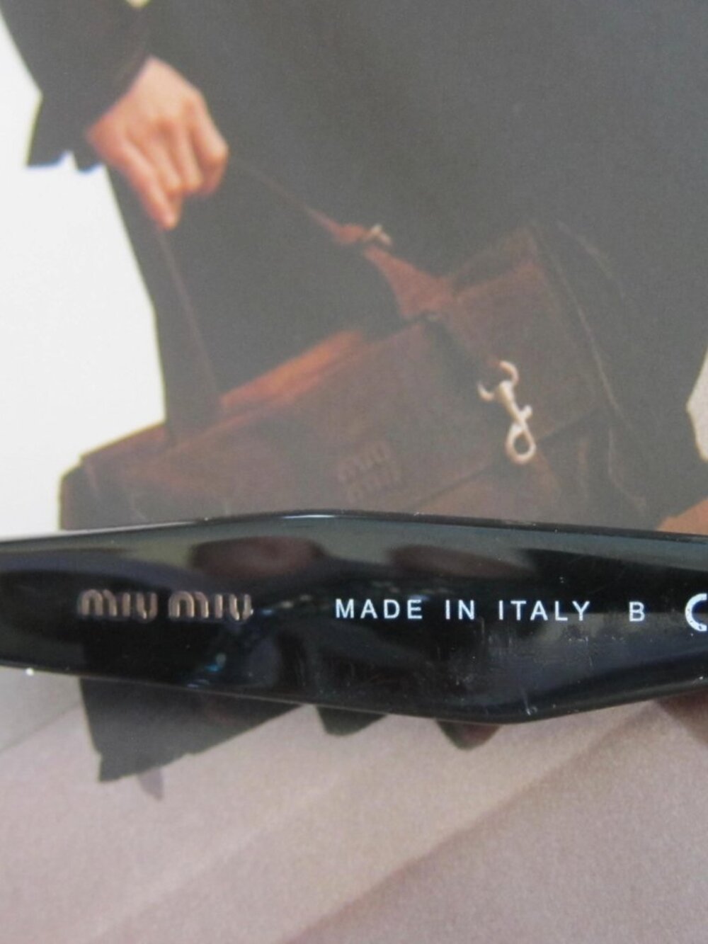 MIU MIU CRYSTAL ROCK SUNGLASSES VIOLET VMU O8N TKV-101 AMAZING! - Picture 7 of 9